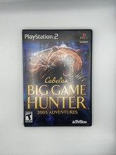 Cabela's Big Game Hunter 2005 Adventures PlayStation 2 PS2 Game Complete
