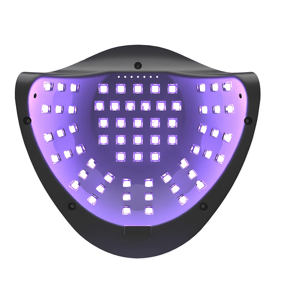 Lampada UV LED 280W Professionale Unghie Gel Semipermanente 66 LED Timer Auto - Imagen 4 de 4