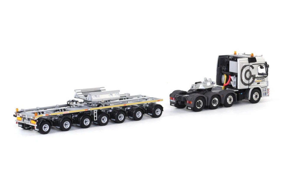 Mercedes-Benz Actros 8x6 Boom Transporter - Grohmann WSI escala 1:50 #01-1502 nuevo Foto 3 de 4