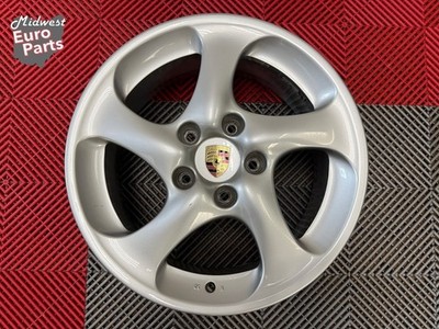 OEM 18'' Porsche 996 911 C4S TT Turbo Turbo Twist Front Wheel Rim Unrestored Orig