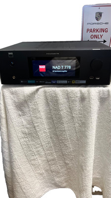 NAD T 778 A/V Surround Sound Receiver - Black