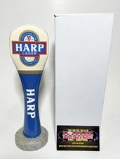 Harp By Guinness Lager Ireland Beer Tap Handle 9” Tall - Brand New In Box!
