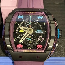 Munro Space Invaders Watch, Limited Edition 14/125