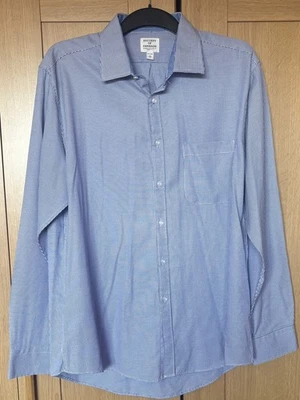 Society of Threads Men's Shirt Regular Fit Size 17/43 - Image 1 of 4
