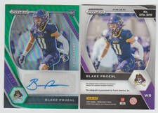 BLAKE PROEHL 2021 Panini Prizm Draft GREEN HOLO Autograph AUTO RC American Idol