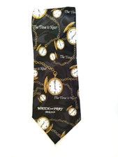 Vintage Men's Tie Appointed Apparel Christian Watch & Pray Mark 13:33 @60"