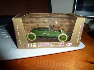 Brumm R116 1905 Napier 6 diecast model car. MINT BOXED