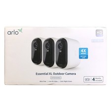 Arlo Essential Outdoor Security Camera HD 2nd Gen , 3-Pack