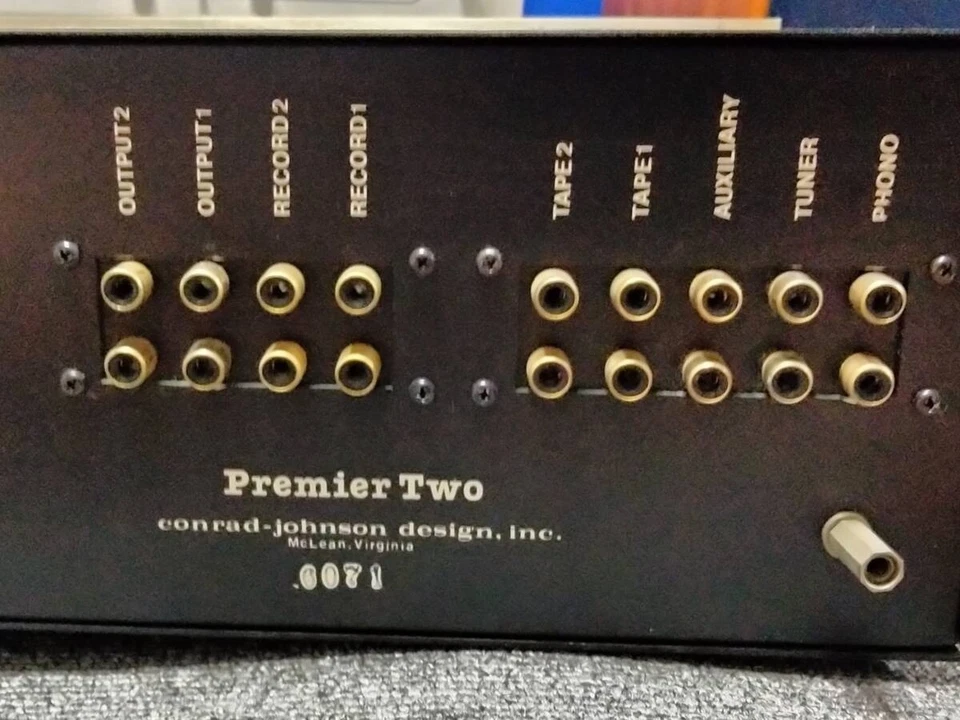 conrad johnson Premier zwei Vakuum-Röhren-Vorverstärker AC 100 V aus Japan fu... - Bild 4 von 4