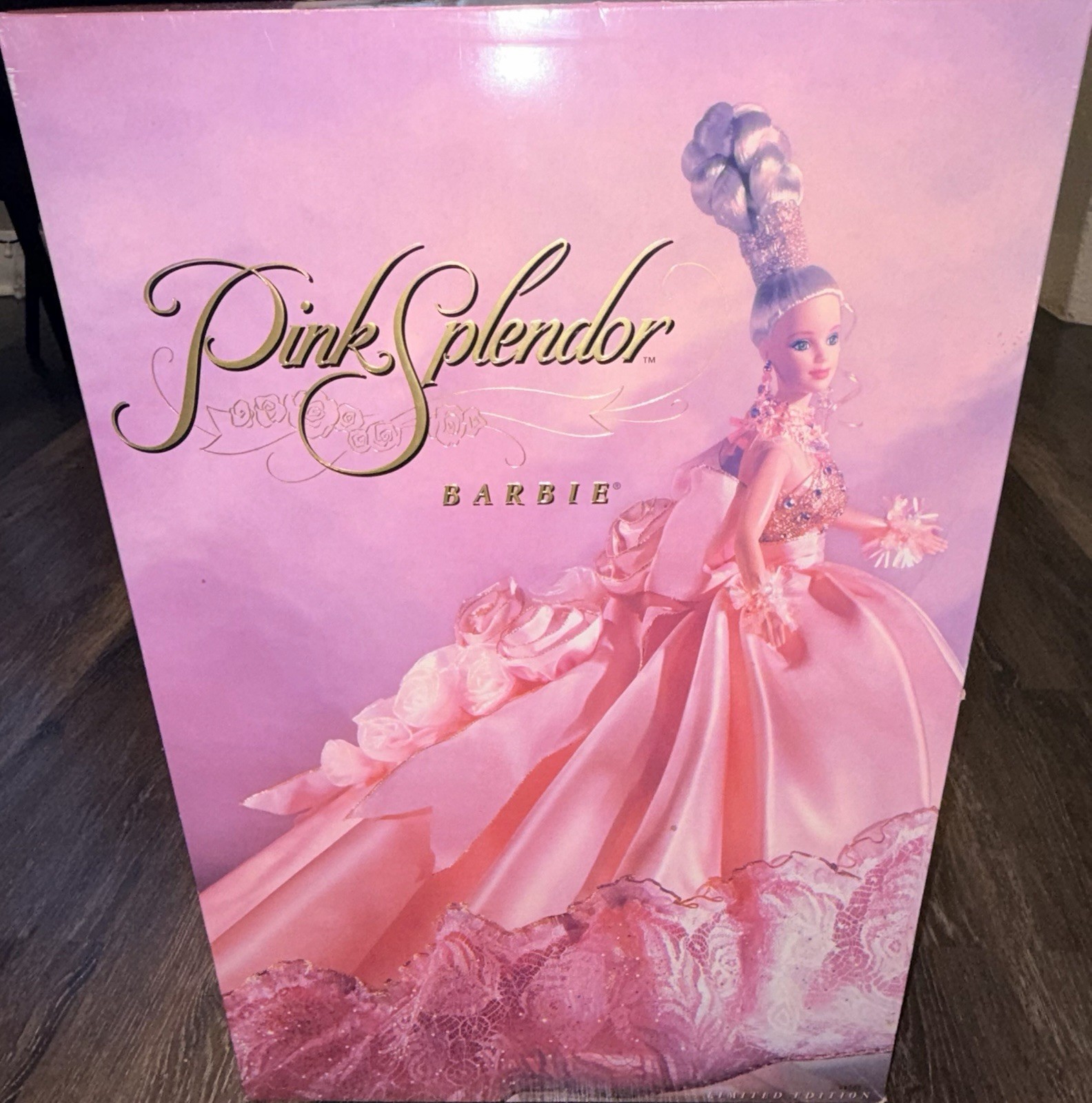 Barbie Pink Splendor Fashion Doll with Outfit, 12 in, Original Opened Box