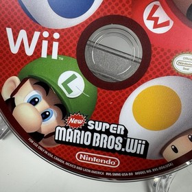 Super Mario Bros. Wii (Wii, 2009) No Manual - Untested