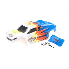 Losi Body Blue/White Mini-T 2.0 LOS210014 Car/Truck Bodies wings  Decals