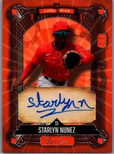 2024 Wild Card 5 Card Draw 2/5 Auto Parallel Starlyn Nunez 5CDC-SNA Auto