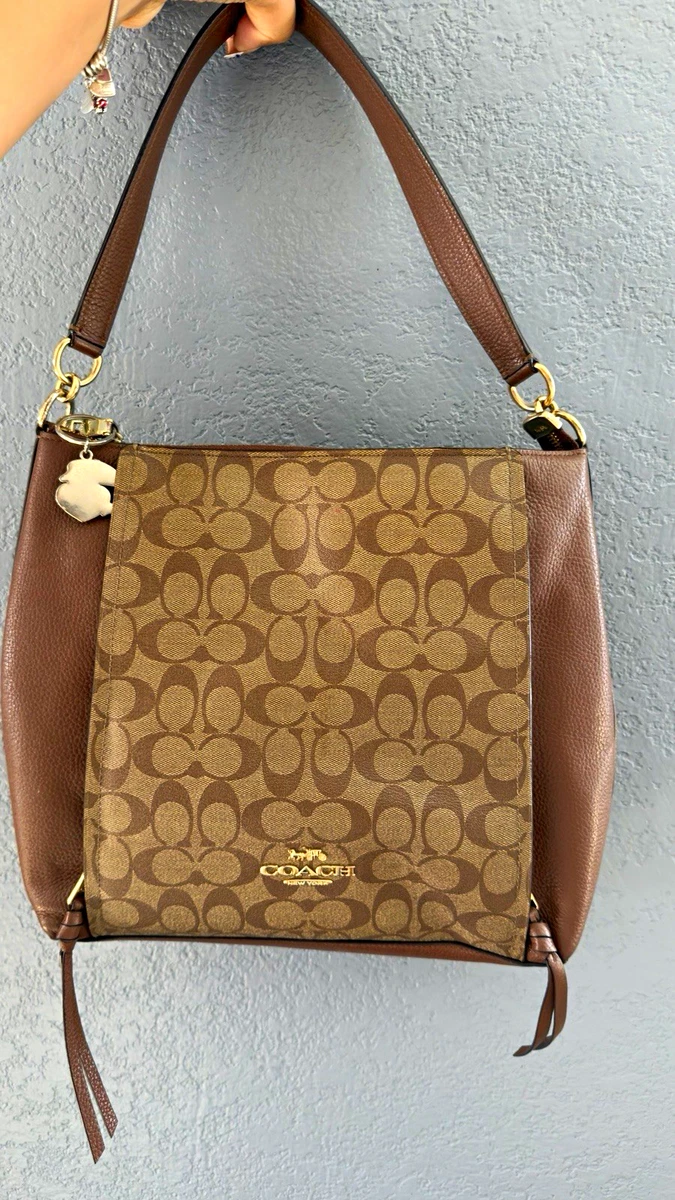 Coach Brown Signature Hobo Bag for sale | eBay