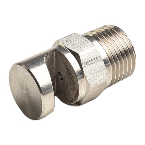 Wide Spray Angle Boomless Nozzle (1/2”BSP) Stainless Steel Deflector Sprayer New - Picture 16 of 16