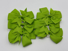 Choicbaby 3 Inches Hair Bows for Girls, 6 PCS Green 