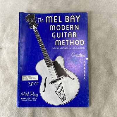Mel Bay Modern Guitar Method Grade 1 Book Basic Hand Positions Simple Effective