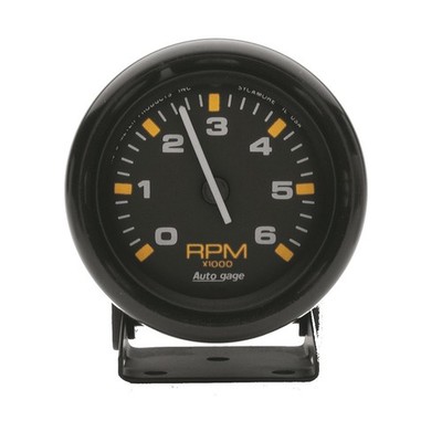 Auto Meter 2306 Autogage Mini Tachometer2.750 In. Black Dial/Black Bezel