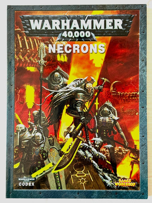 NEW Warhammer 40000 40K Necrons Codex Citadel GW Games Workshop, Soft Cover 2011
