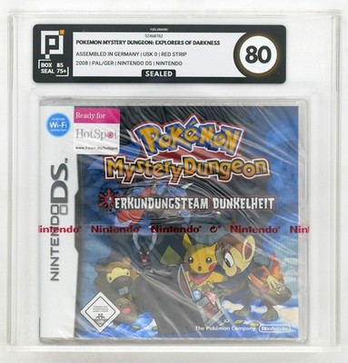 Nintendo DS Pokemon Mystery Dungeon Erkundungsteam Dunkelheit / Pixel Grading 80