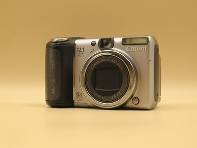 Canon PowerShot A650 IS 12.1MP CCD Flip Screen CCD Digital Camera