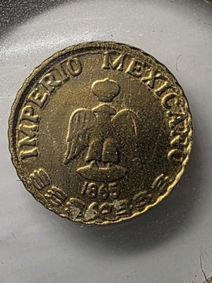 1865 Mexico Miniature 8K Maximiliano .4 Gram Gold Coin | eBay