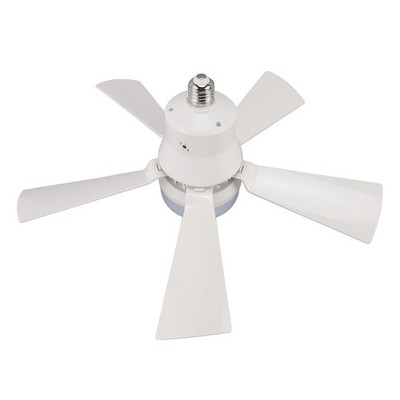 Ceiling Fan Light 3 Wind Speeds 85-265V 3000K To 6500K 3 Timers E26 Base Socket