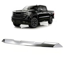For Gmc Sierra 1500 2022-2024 Chrome Front Upper Top Grille Hood Trim Molding