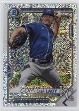 2021 Bowman Chrome Prospects Speckle Refractor 185/299 Asa Lacy #BCP-194 0ot5