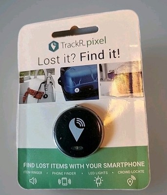 New TrackR Bravo Finder Tracker Keys, Phone, Wallet Black GPS Bluetooth NIB Fun