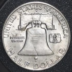 1957-D 50C FBL Franklin Half Dollar