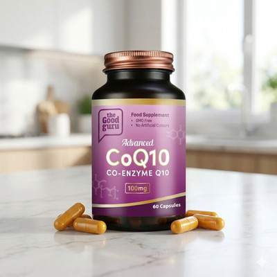 Advanced CoQ10 100mg Co-Enzym Q10 60 Kapseln - Energie Herz Antioxidans Cellul
