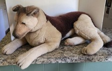 VINTAGE AVANTI APPLAUSE GERMAN SHEPHERD 24" long PLUSH DOG