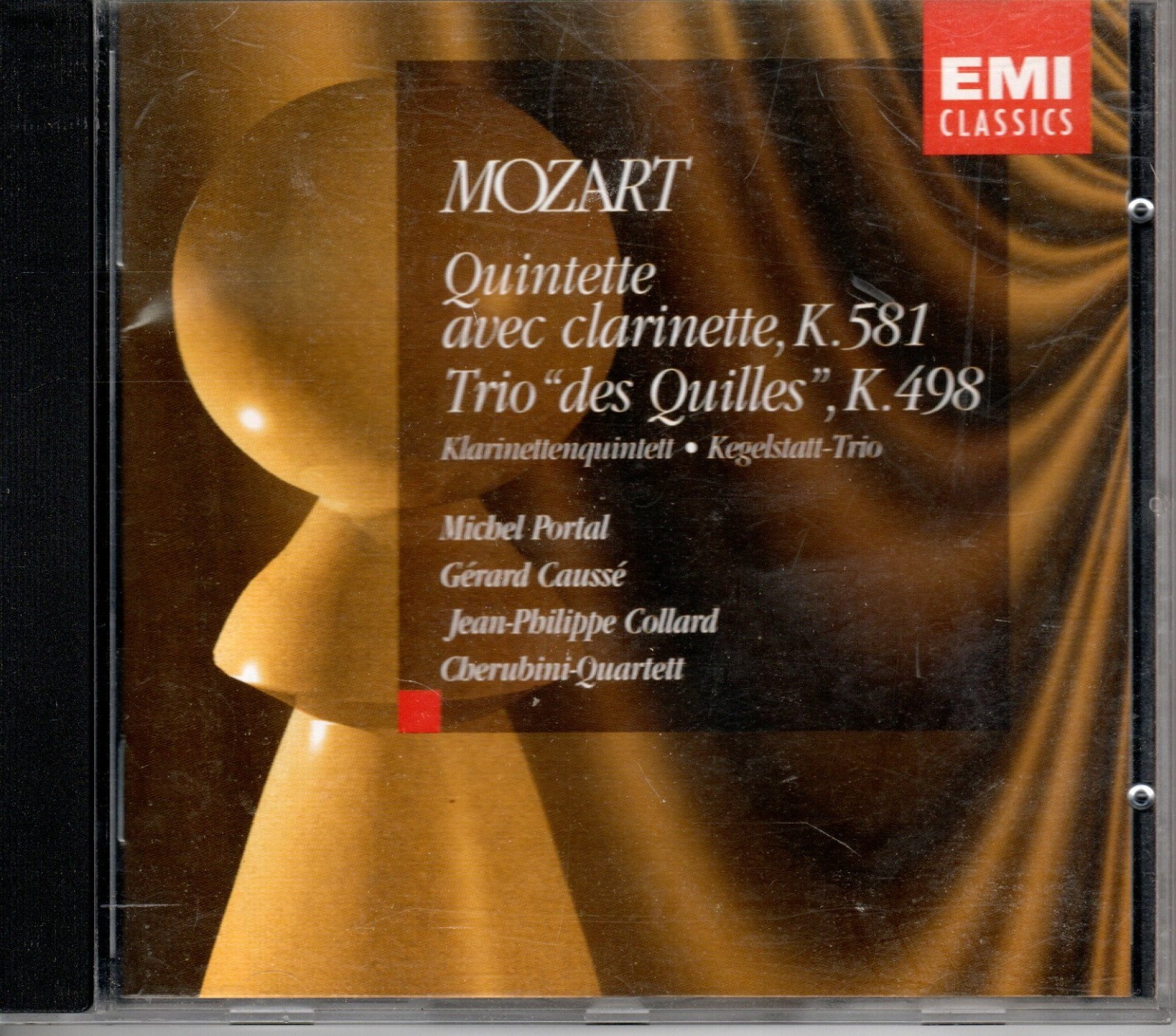 MOZART - CLARINET QUINTET K581 - TRIO K498 - PORTAL - COLLARD - CAUSSE