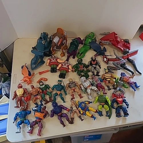 He-Man And The Masters Of The Universe Figures Vehicles MOTU Vintage Mattel LOT