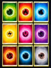 2017 Pokémon TCG Sun & Moon Base Play Set LOT OF 9 NM - Choose Your Energy Type