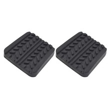 2pc Brake Clutch Pedal Pads For Mazda 323 626 929 B2000 B2200 B2600 2.0l 2.2l