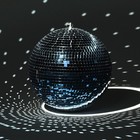 AplusChoice 12" Blue Disco Ball w/ RGB Spotlight & Rotator Motor Party Light Kit — photo 3