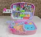 Polly Pocket HOLIDAY/HAWAIIAN FUN Compact Micro Playset INCOMPLETE Bluebird 1996