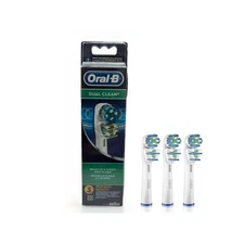 Oral-B Dual Clean Replacement Electric Toothbrush Head, 3 Count