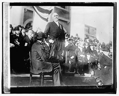 Photo:Warren G Harding Speech Crowd 1923 Historical Photograph