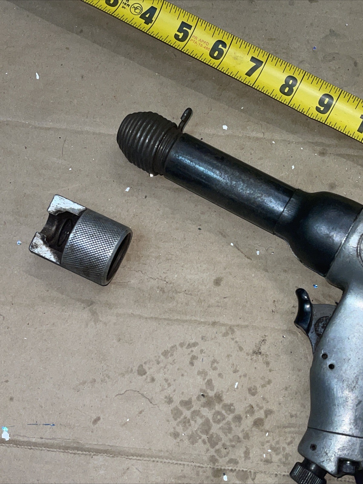 Chicago Pneumatic CP714 Pneumatic Air Hammer Zip Gun - Tested - Made in USA