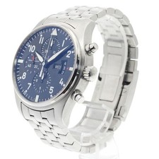 IWC SCHAFFHAUSEN PILOT WATCH IW377704 43mm SS Black Dial Automatic #C309 2