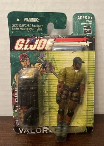 GIJOE 2004 Hasbro Valor vs Venom Alpine 3.75" Action Figure American Hero