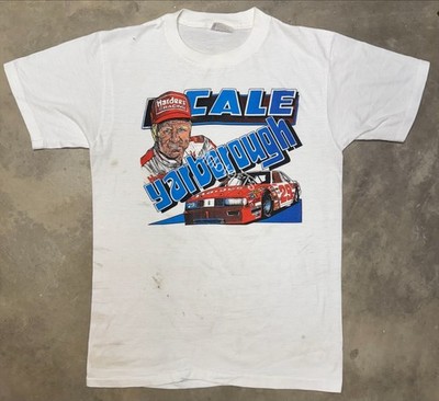 Vintage 1980 s Cale Yarborough Hardees Oldsmobile NASCAR Racing Tee - Medium