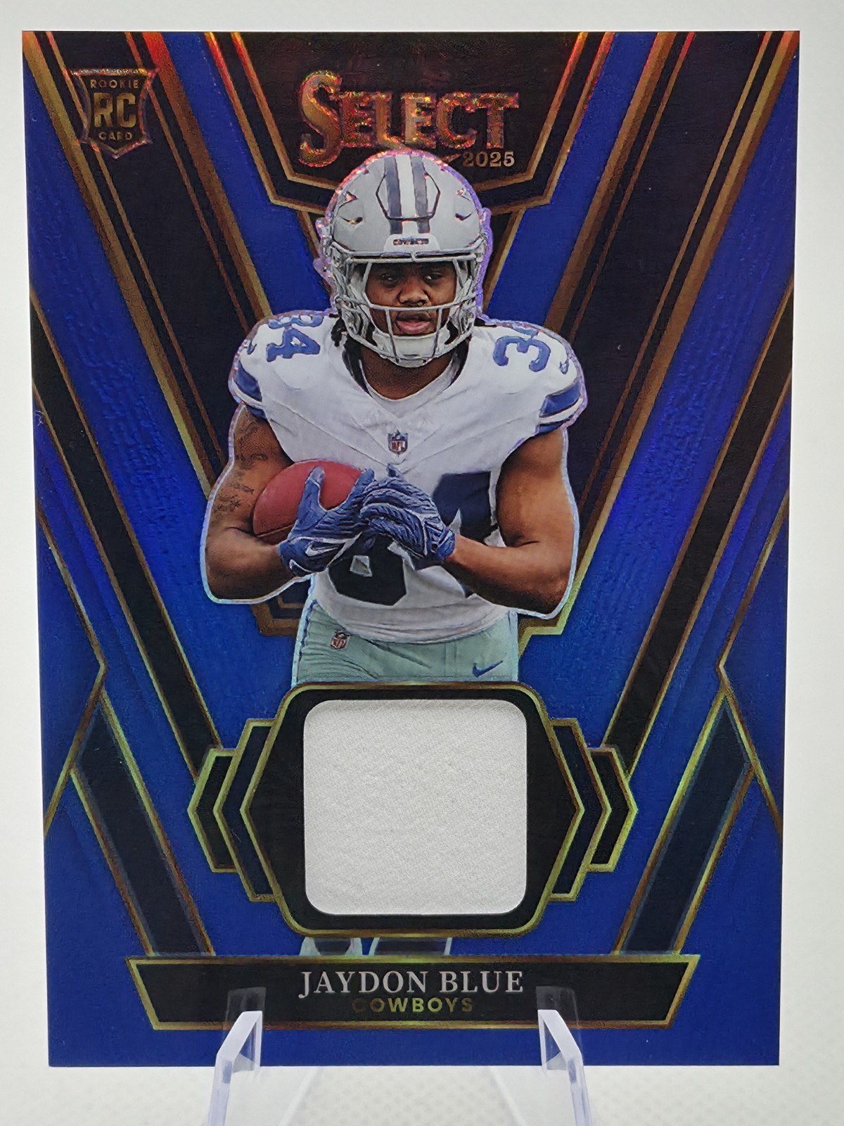 Jaydon Blue Panini Select Rookie Swatches #RSWJBE Prizm