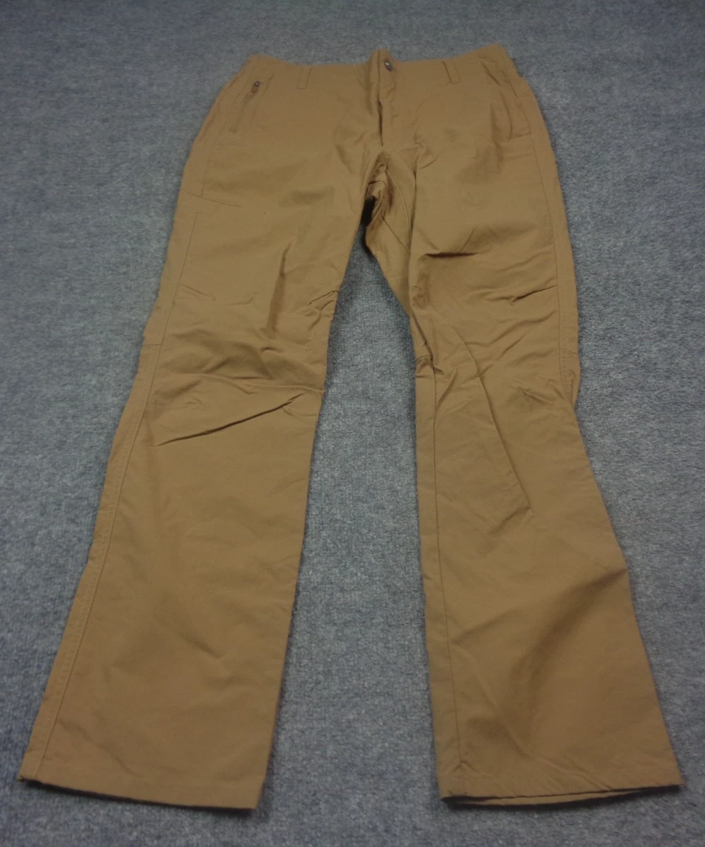 Duck Camp Pants Mens S Tan Fishing Performance Outdoor Hiking Cargo