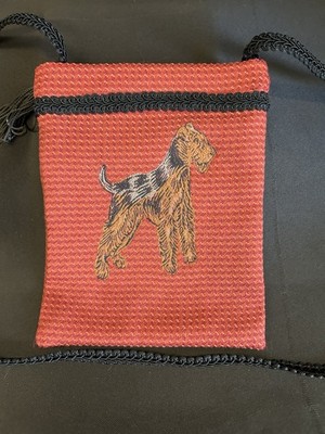 Purse Adorable Airedale Terrier Crossbody