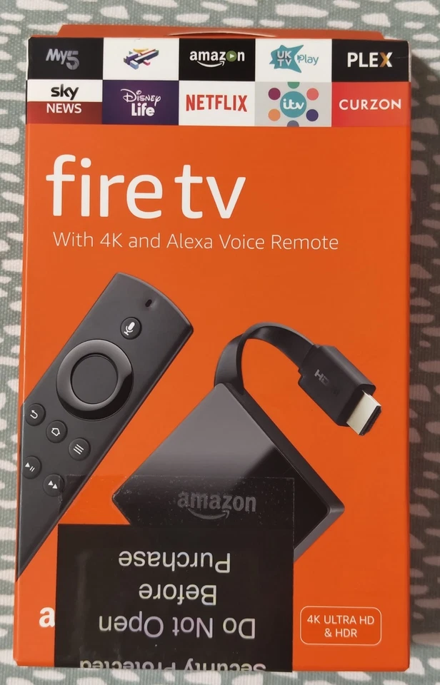 Amazon Fire TV 3rd Gen 4k ULTRA HD & HDR With Alexa Remote  - Image 4 of 4