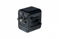 Verbatim Universal-Reiseadapter UTA-02, USB-C Pd, USB-A Qc, Schwarz #32110783
